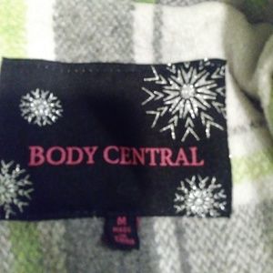 Women Green and Gray plaid pea coat